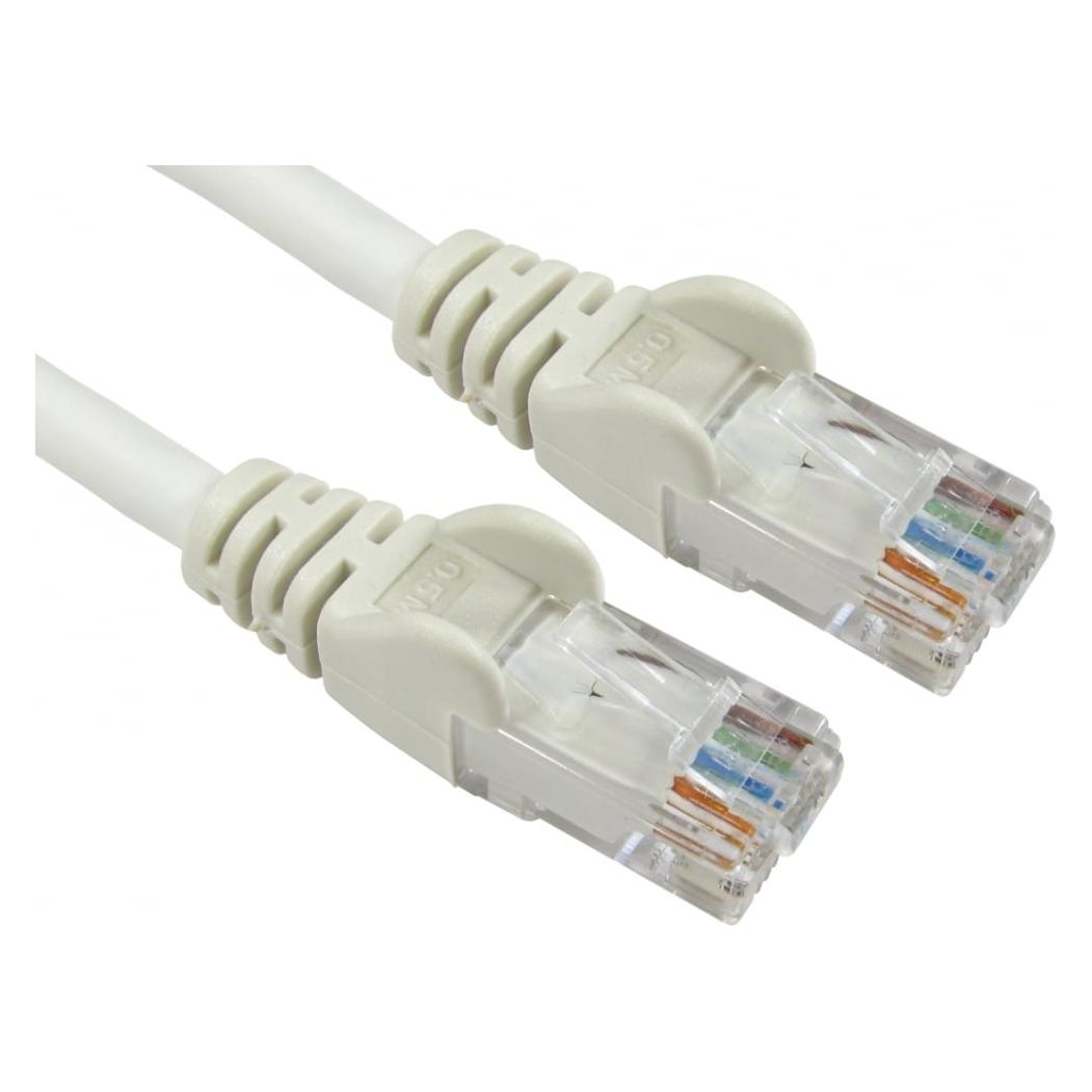 Cables Direct CDL 0.5m Gigabit Networking -White (0.50 m) (99LHT6-600W)