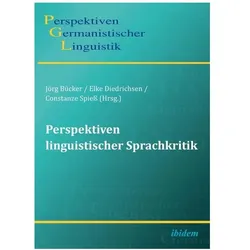 Perspektiven linguistischer Sprachkritik, Fachbücher