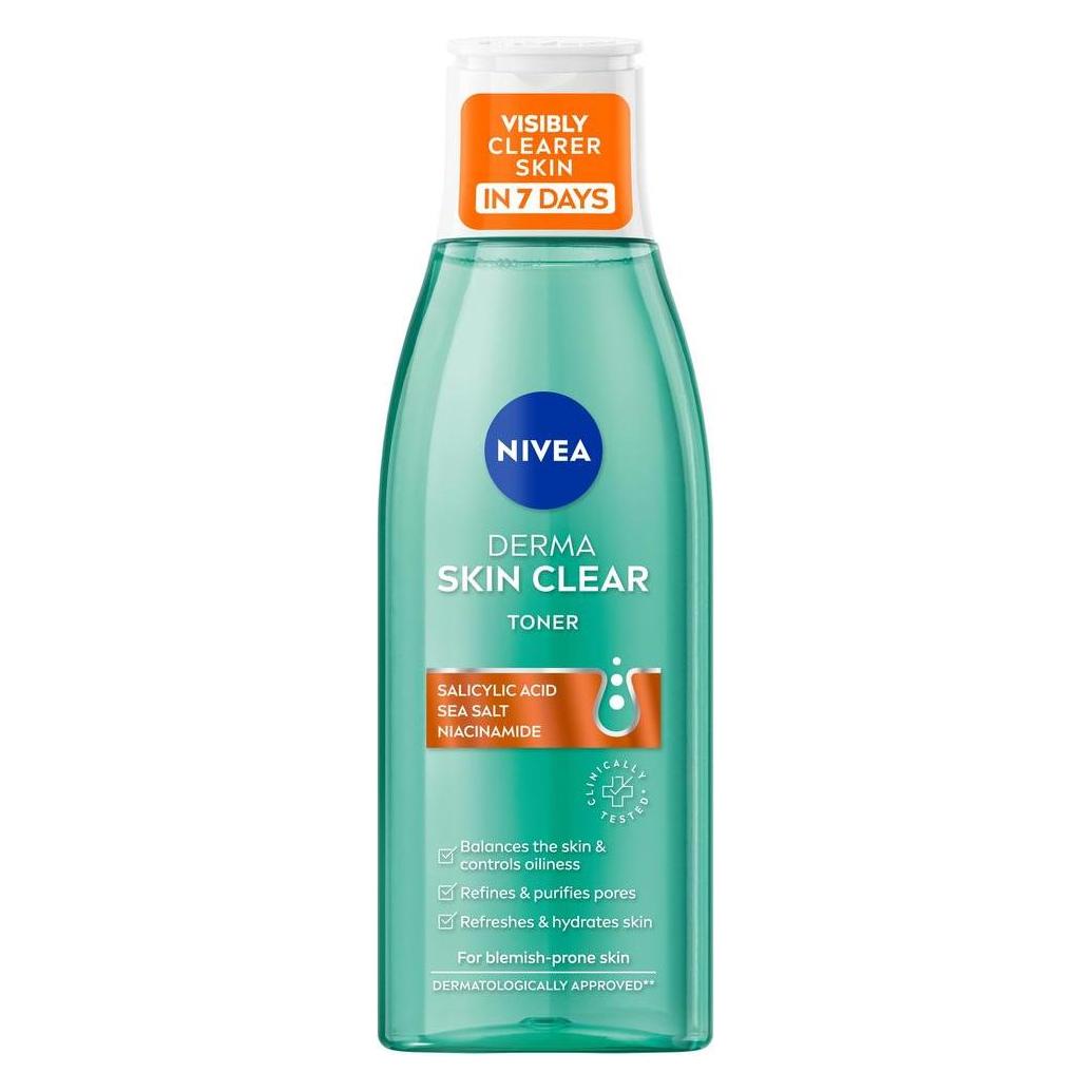 Nivea DERMA Skin clear, Toner (Gesichtswasser, 200 ml) (4005900974921)