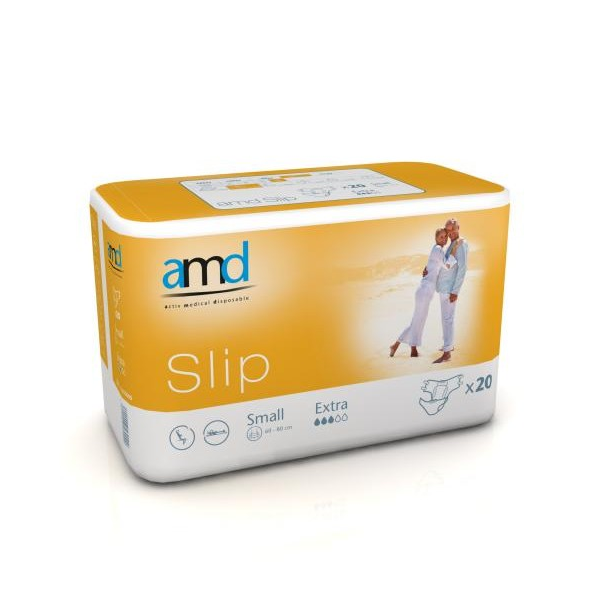 AMD Slip Extra Small - 8 paquets de 20 protections