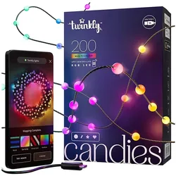 Twinkly, Lichterkette, Candies (12 m)