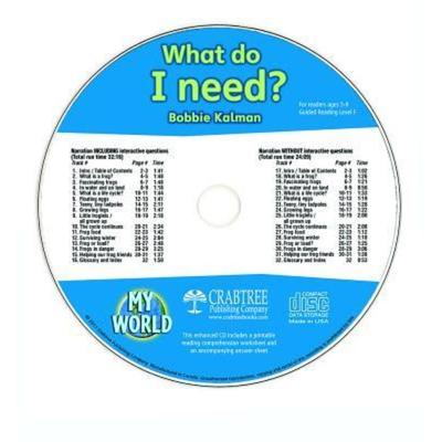 What Do I Need? - CD Only - Bobbie Kalman, CD, 9781427110671