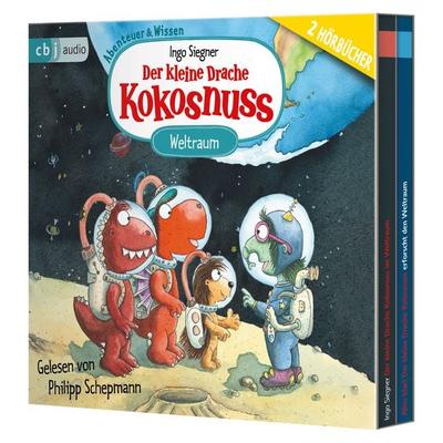 Der kleine Drache Kokosnuss – Abenteuer & Wissen – Weltraum - Ingo Siegner, CD, 9783837144802
