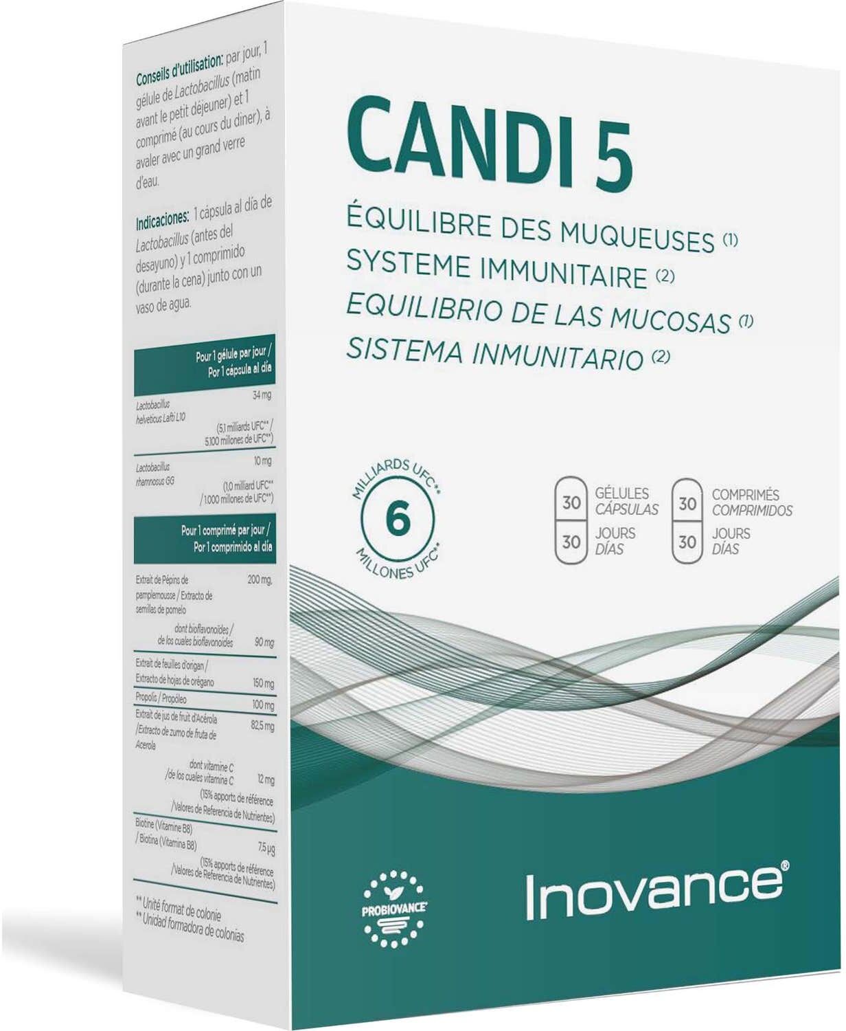 Inovance Candi 5 30caps + 30comp