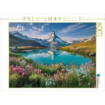 CALVENDO Puzzle Matterhorn Schweiz | 1000 Teile Lege-Größe 64x48cm Foto-Puzzle für glückliche Stunden