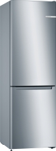 Bosch KGN33NLEB Stand Kühl-Gefrier-Kombination , NoFrost und FreshSense - Edelstahloptik