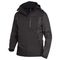 Softshelljacke "JANNIK" - M - anthrazit/schwarz