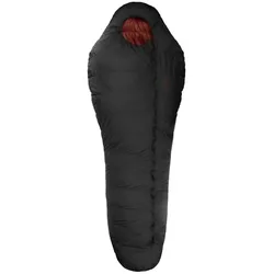 Schlafsack Patizon Gdry 500 S (156-170) schwarz/rot