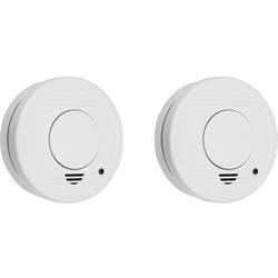 Smartwares FSM-11512 Rauchwarnmelder 2er Set inkl. 5 Jahres-Batterie batteriebetrieben (Ø x H) 100 mm x 35 mm
