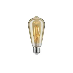 LED Vintage Rustika E27/ 4W gold   , Maße (cm): H: 14,5  Ø: 6.4