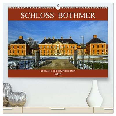 Schloss Bothmer - Klützer Schlossimpressionen (hochwertiger Premium Wandkalender 2026 DIN A2 quer), Kunstdruck in Hochglanz