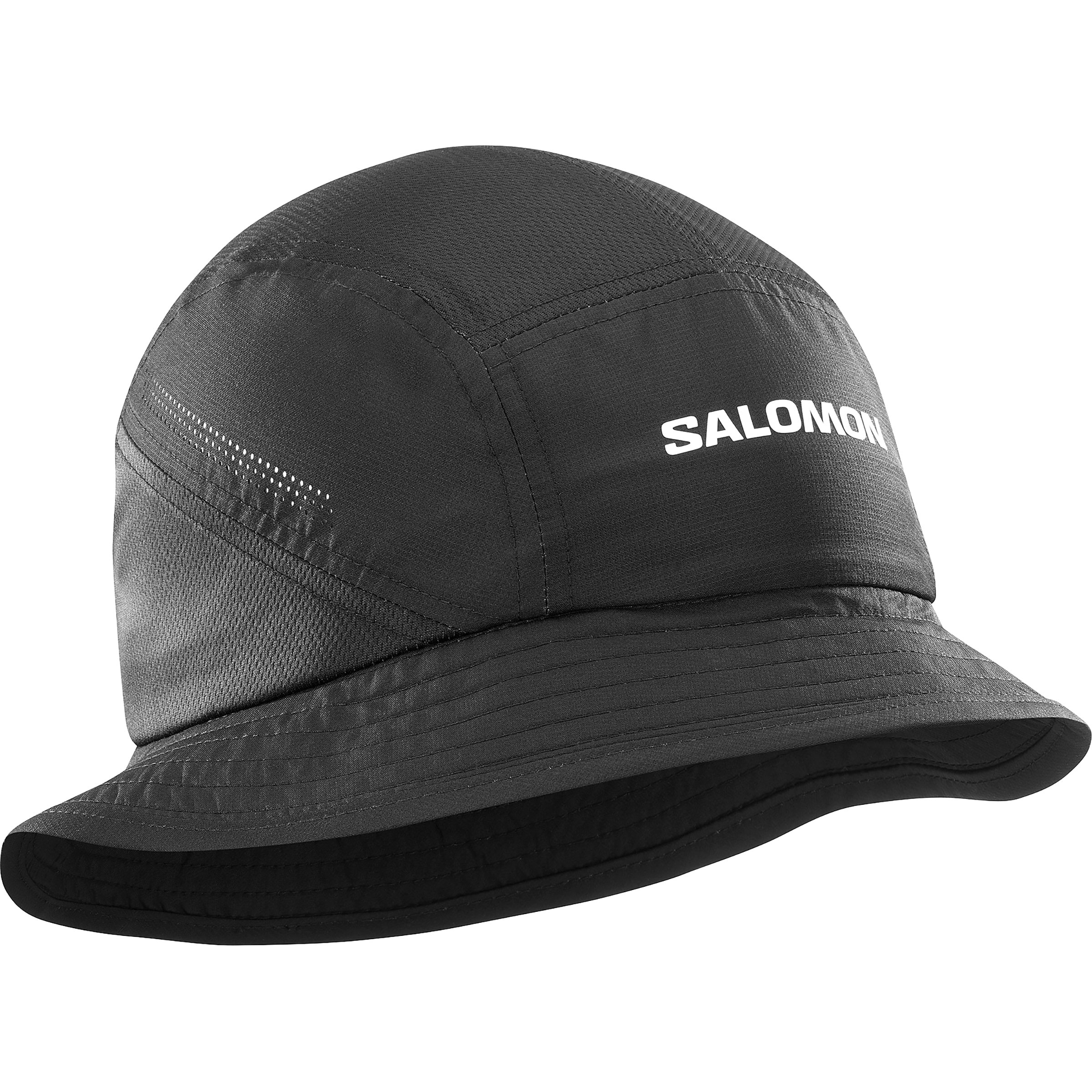 Salomon SHKout Bucket Hut Hüte schwarz Größe M Trekking Klein verpackbar
