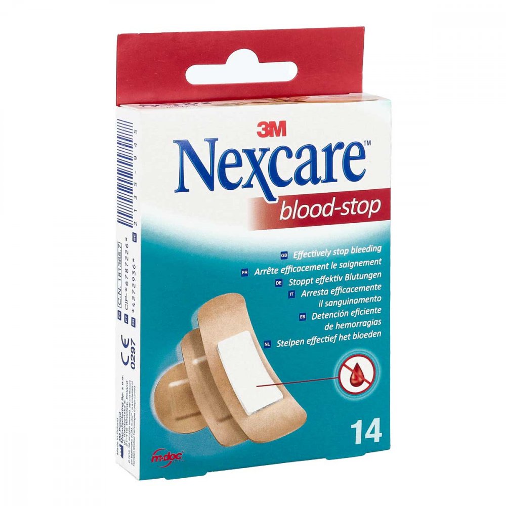 3M Deutschland GmbH Nexcare Blood Stop Pflasterstrips 13898824
