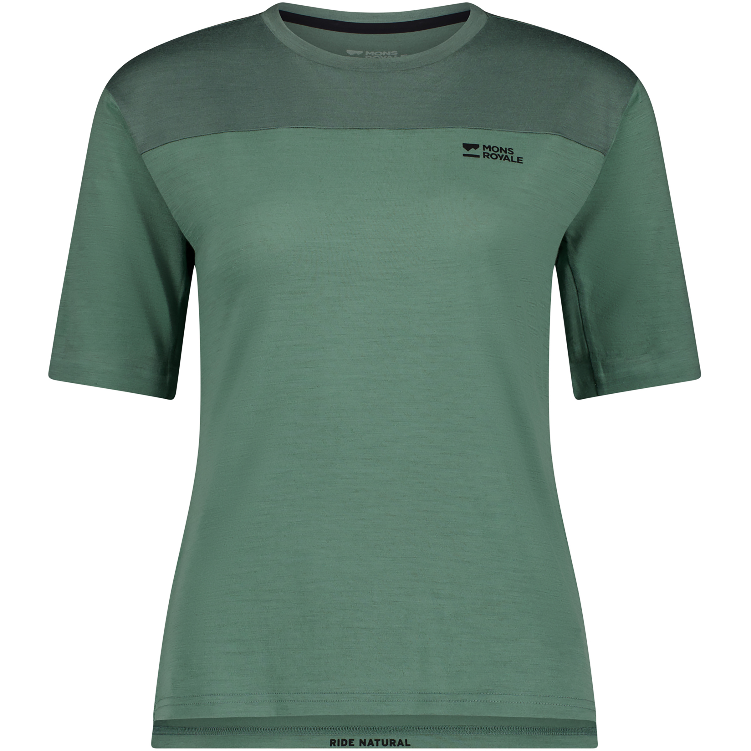 Mons Royale Diversion Merino Bike Damen T-Shirts gruen Größe L Mountainbike Atmungsaktiv Merinowolle