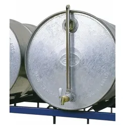 Hardwex Fass-Füllstandsanzeiger horizontal mit 3/4" Auslaufhahn