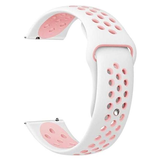 Beline pasek Watch 20mm Sport Silicone biało-różowy white/pink box (20 mm, Silicon, Silicone) (5905359818960)