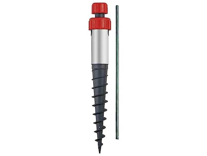 Blome DuoFix Indraaihuls, vloerhuls voor droogmolen, vloerpluggen voor ronde buizen met diameter 17-55 mm, rood