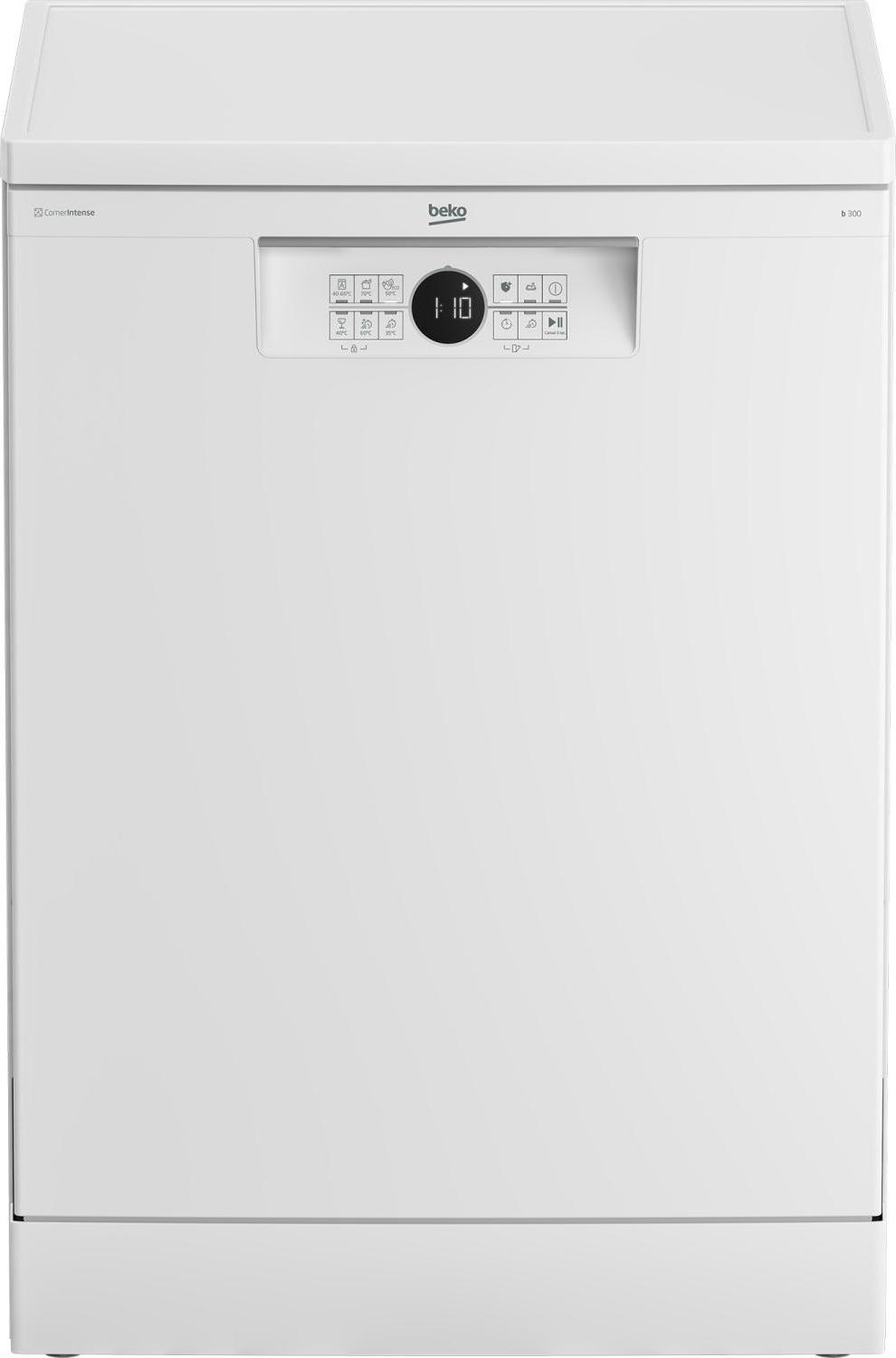 Beko BDFN26430WC, Freistehend, Standardgröße (60 cm), Weiß, Tasten, LED, Korb