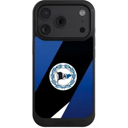 Nivocase Hülle für Apple iPhone 18 Pro Handyhülle NIVOcore Case Schwarz Arminia Bielefeld DSC Offizielles (Apple iPhone 18 Pro), Smartphone Hülle, Schwarz