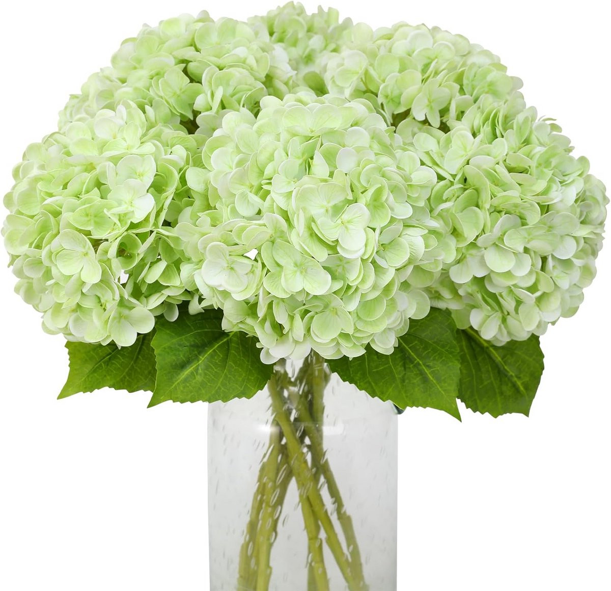 3 Sets Kunstmatige Hortensia Bloemen met Lange Stelen voor Bruiloft en Decoratie