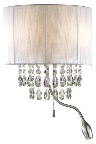 Ideal Lux Opera AP3 Wandlamp, Mat Wit, 3 E14 lampen, IP20