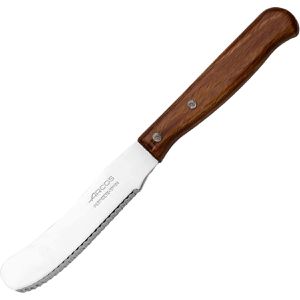 Arcos Buttermesser Latina 102701, Holzgriff, Edelstahlklinge 9 cm