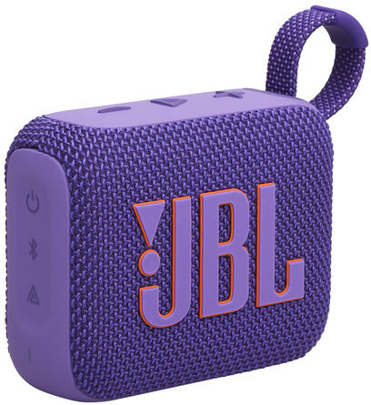 JBL Go 4, Sistema audio portatile waterproof e dustproof, Viola