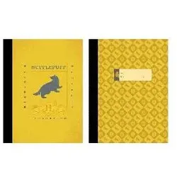 Insight Editions, Heft + Block, Harry Potter: Hufflepuff Composition Notebook Set (Set of 2)