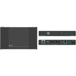 Kramer EXT3-POE-XR-R, AV Receiver, Schwarz