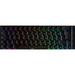 DTG GAM-100 - Gaming-Tastatur, Bluetooth, mini, RGB, schwarz, DE