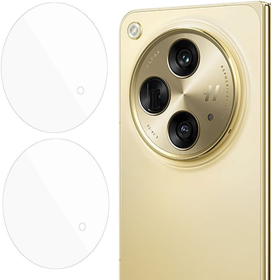 INCOVER OnePlus Open Kameralinse Beskyttelsesglas - 2 Stk - Gennemsigtig