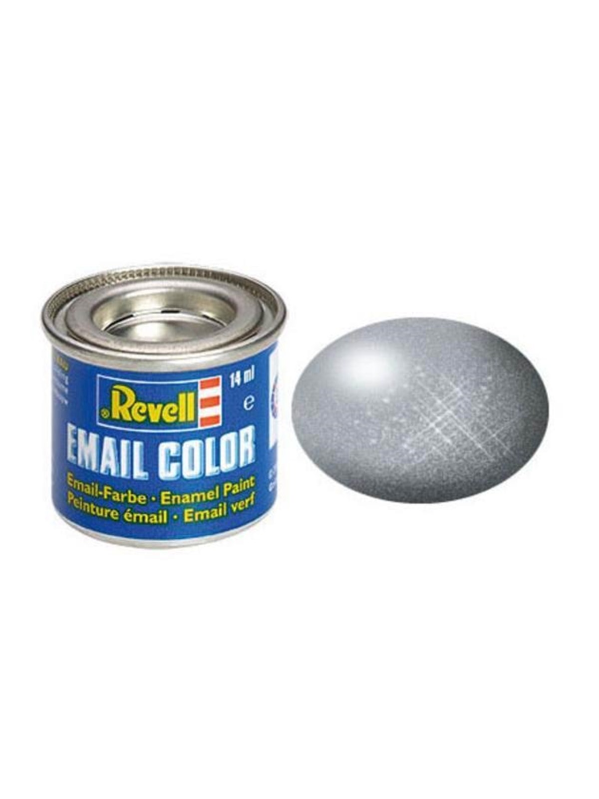 Revell Enamel Paint #91 - Iron Metallic