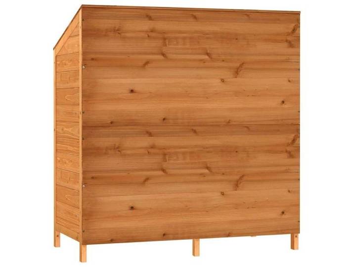 NEUF Remise/Armoire de jardin - avec rangement - Remise de jardin - Marron 102 x 52 x 112cm Bois de sapin solide FR00_13138421481