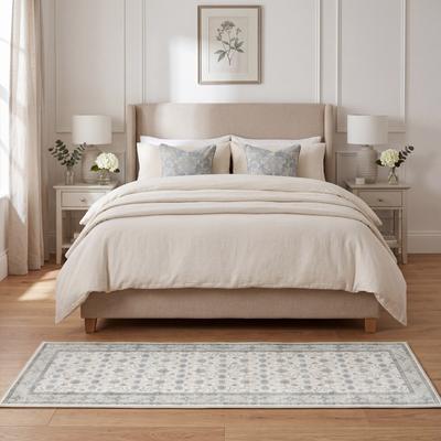 Laura Ashley Printed Washable Velvet Rugs