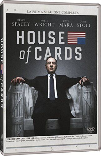 Kevin Spacey - House Of Cards - Stagione 01 [4 DVDs] [IT Import] - Preis vom 09.10.2026 07:28:09 h