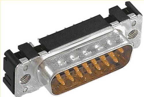 Harting 09654616713 D-SUB Stiftleiste 180° Polzahl: 37 Löten 1St.