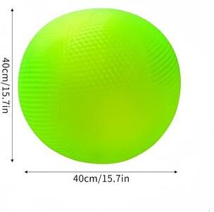 Shop Station GlowSplash LED Beach Ball With 8 Light Modes Light Up Beach Ball For Pool Parties & Beach Games green