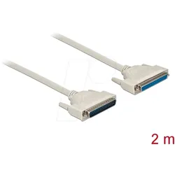DELOCK 86883 - Kabel Seriell, D-Sub 37, Stecker/Buchse, 2 m