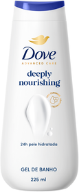 Dove Deeply Nourishing 24H Gel de Banho 225 ml