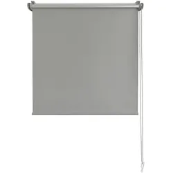 como Seitenzugrollo  Mini Rollo ¦ silber ¦ Synthetische Materialien ¦ Maße (cm): B: 80