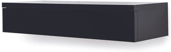 Latitude Run Navene Floating Desk Black