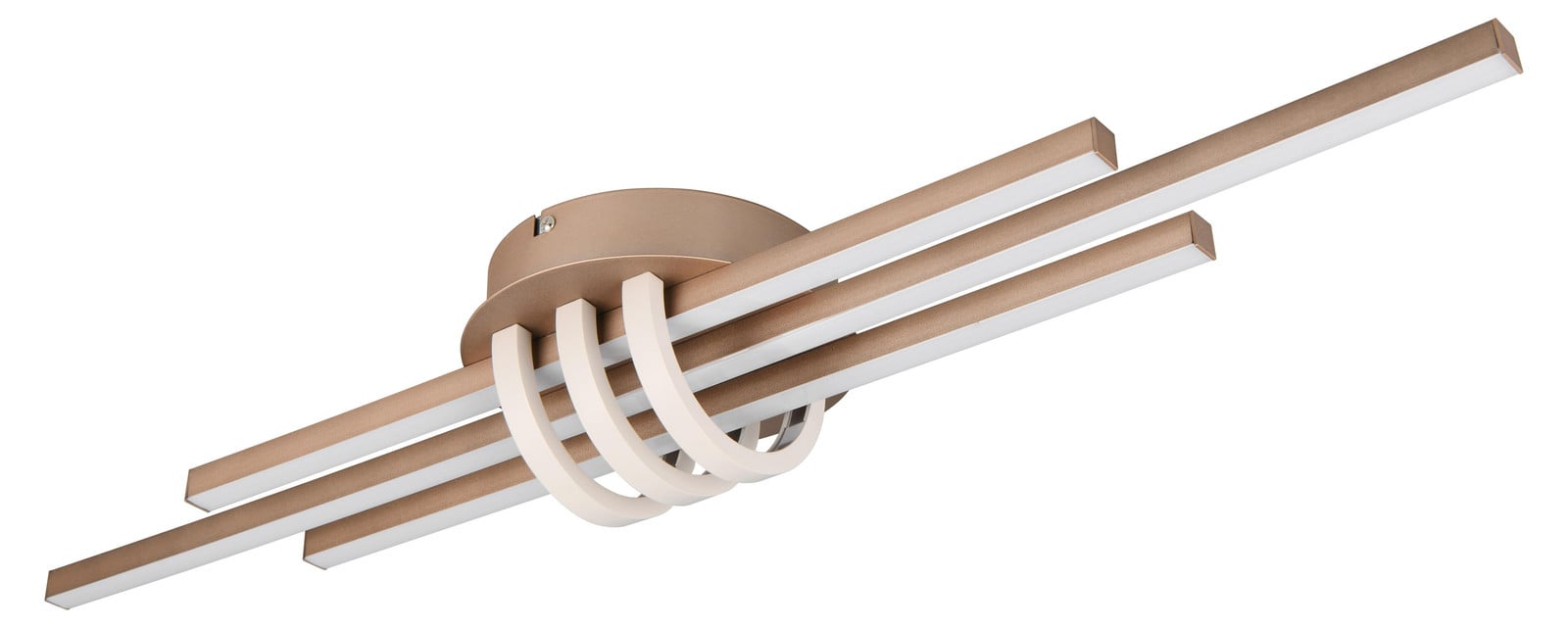 Trio Cinto Plafondlamp - Mokka Bruin - Led
