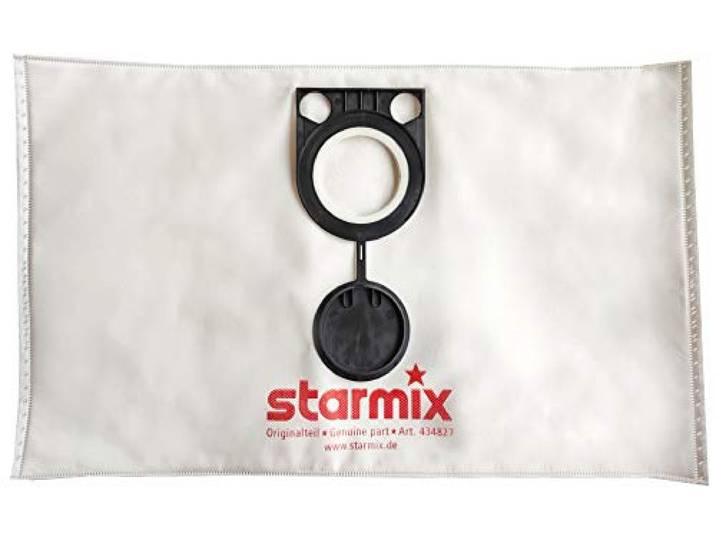 starmix FBV 20-5 stuks stofzuigerzakken voor Starmix uClean & eSwift industriële stofzuigers - originele vliesfilterzak voor 20 liter container, dubbellaags, 3060 cm² filteroppervlak