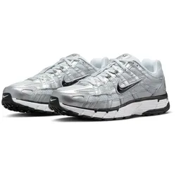 NIKE P-6000 Sneaker Damen 101 - white/black-metallic silver 45