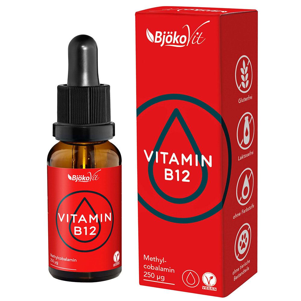 Vitamin B12 Vegan Tropfen Methylcobalamin 30 ml