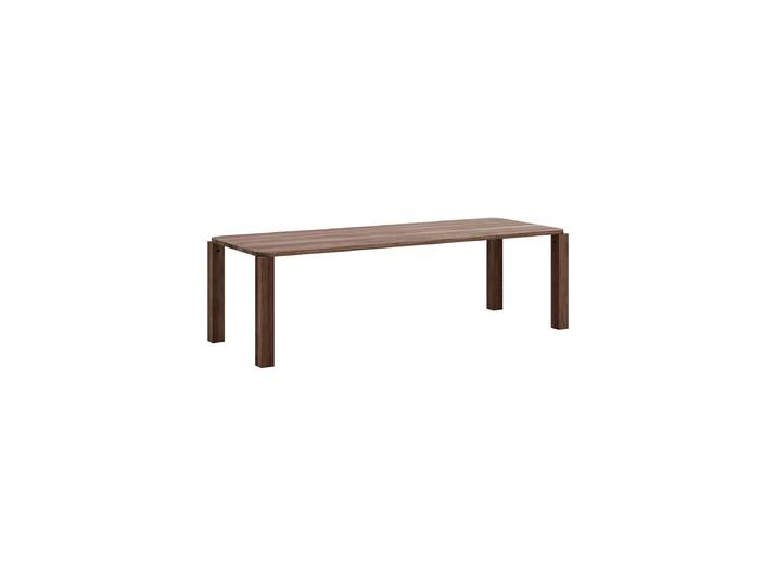 Designer Massivholz Esstisch „Atlas“, geräucherte Eiche 200 x 95 cm NEW WORKS