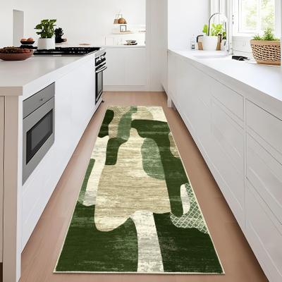 Garvee Modern Color Block Geometric Area Rug