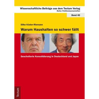 Warum Haushalten so schwer fällt, Taschenbuch von Silke Köster-Riemann, Tectum Wissenschaftsverlag, 978-3-8288-2619-9