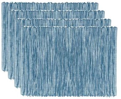 Fabstyles Shadows Cotton Placemats Set of 4 - 13x19