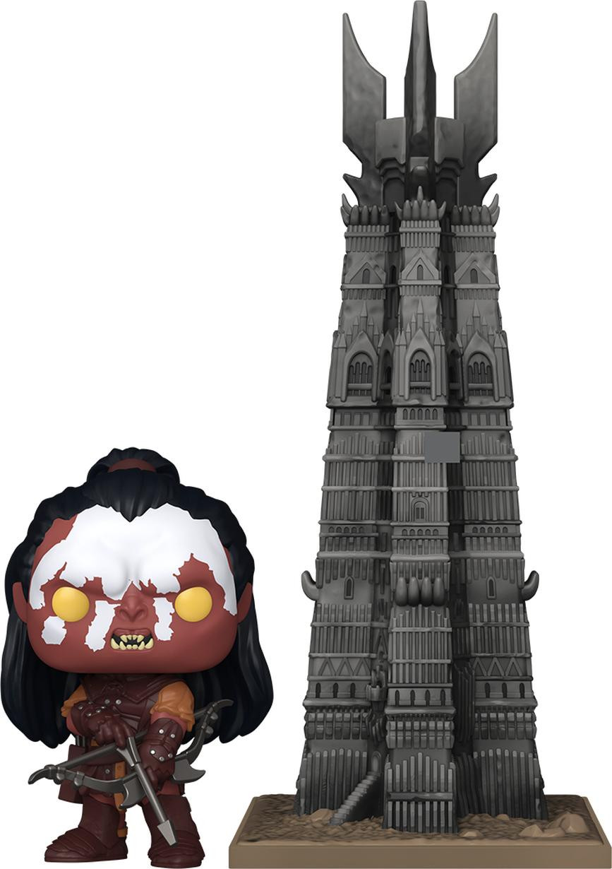 Funko POP! Town Lord of the Rings vinyl figuur Lurtz met toren, 9 cm